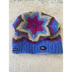 Everest Designs Kids 5-12 Unisex Sherpa Beanie- Wool - Colorful - Handmade Nepal
